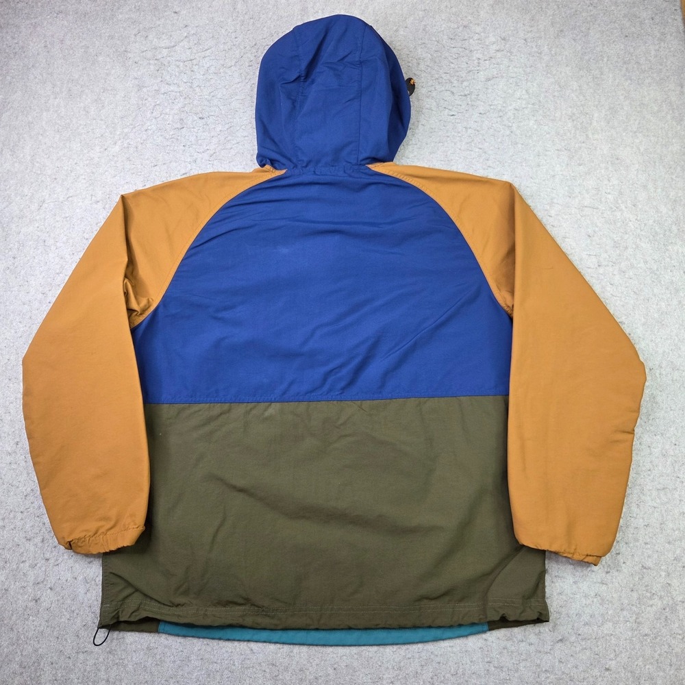 ✨LL Bean Mountain Anorak Jacket Men's L Classic Aztec 1/2 Zip Pullover Hooded - Picture 5 of 10